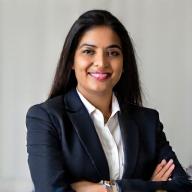 Professional headshot of Ms. Priya Sharma, Head of Legal & Compliance at LaunchSG.