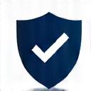 Shield with checkmark representing stability