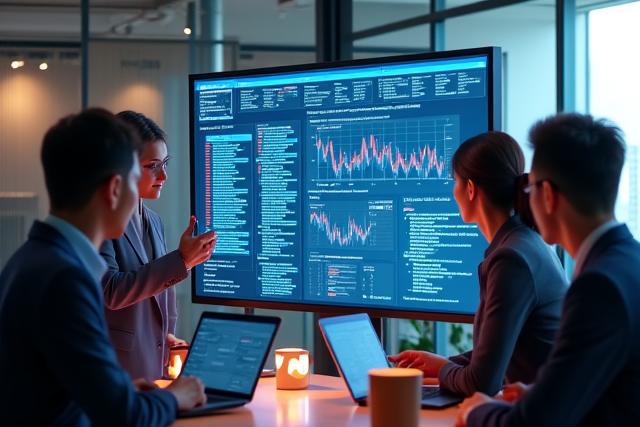 Diverse team collaborating on technology integration projects in a modern Singaporean office.